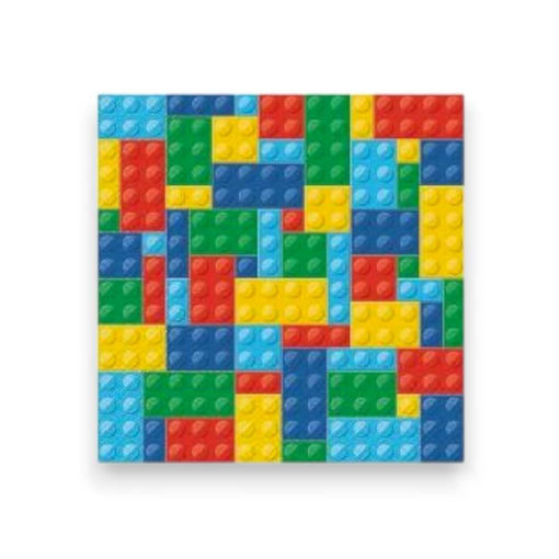 Picture of PAPER NAPKINS COLOURFUL BRICKS 33X33CM 20PCS